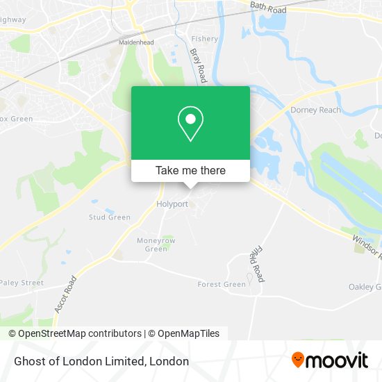 Ghost of London Limited map