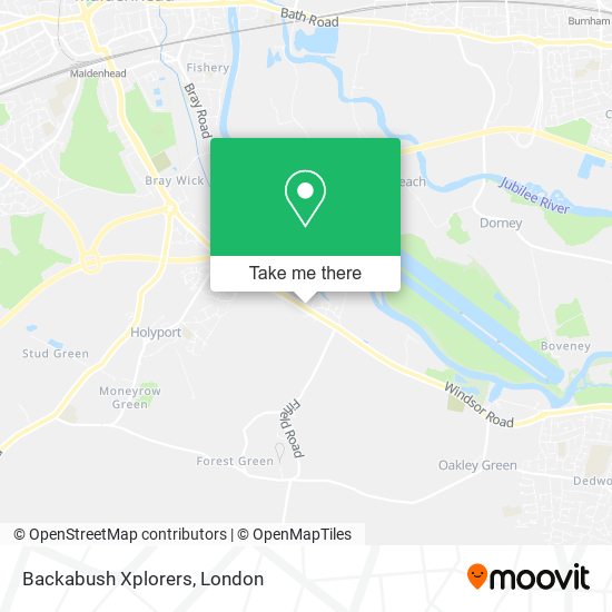 Backabush Xplorers map