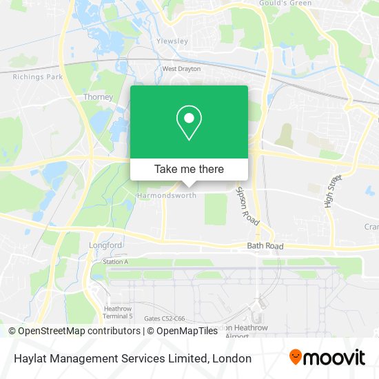 Haylat Management Services Limited map