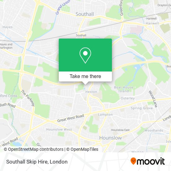Southall Skip Hire map