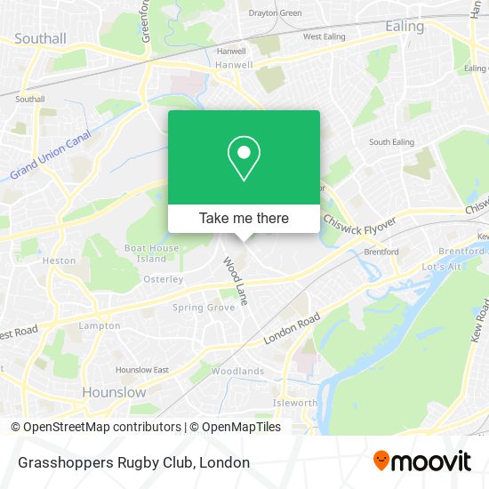 Grasshoppers Rugby Club map