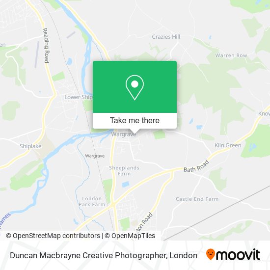 Duncan Macbrayne Creative Photographer map
