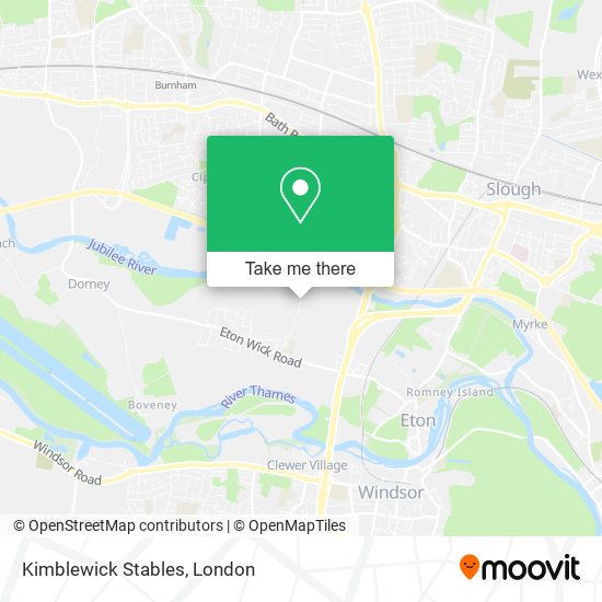Kimblewick Stables map