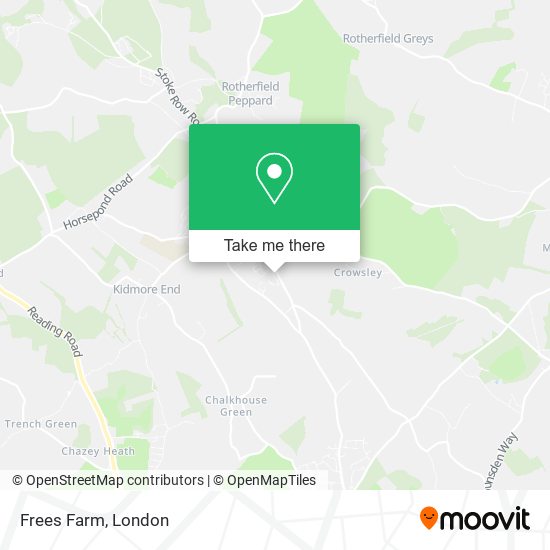 Frees Farm map