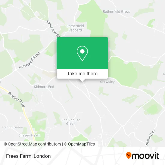 Frees Farm map