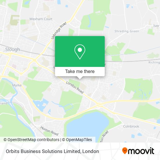 Orbits Business Solutions Limited map