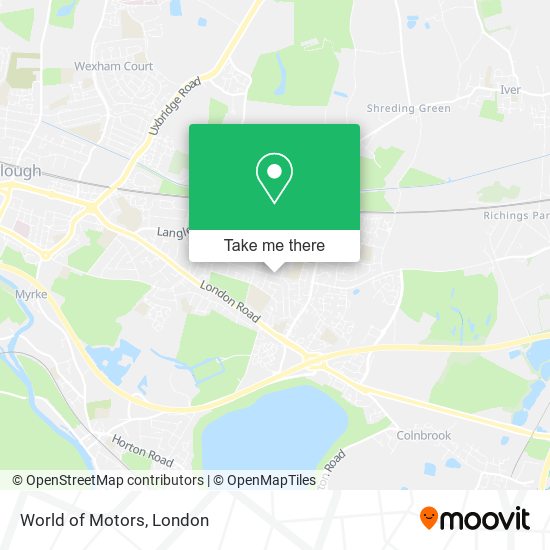 World of Motors map