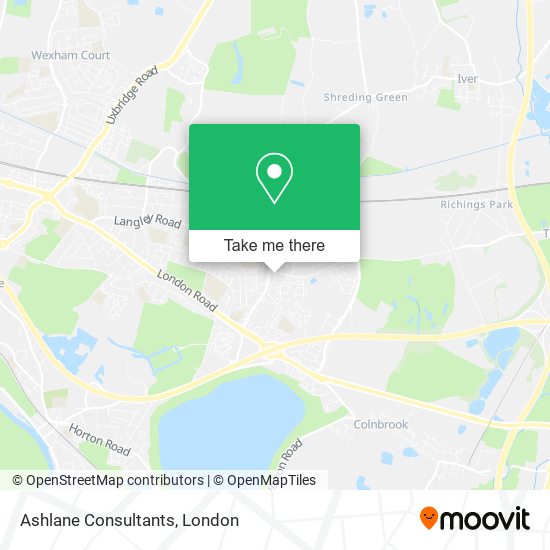 Ashlane Consultants map