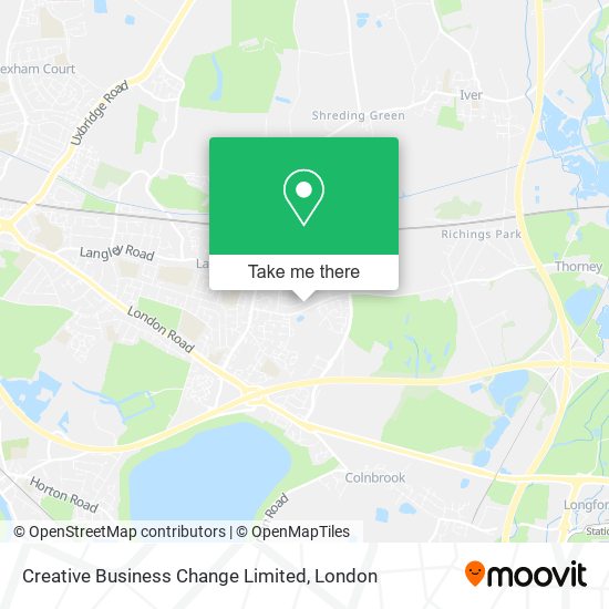 Creative Business Change Limited map