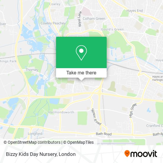 Bizzy Kids Day Nursery map