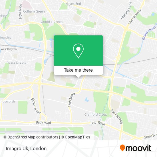 Imagro Uk map