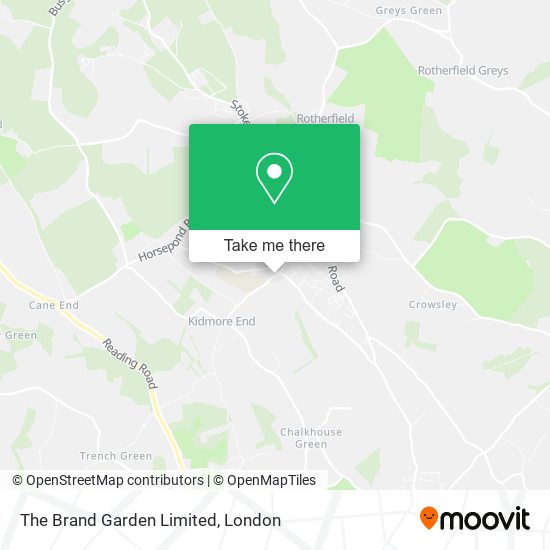 The Brand Garden Limited map