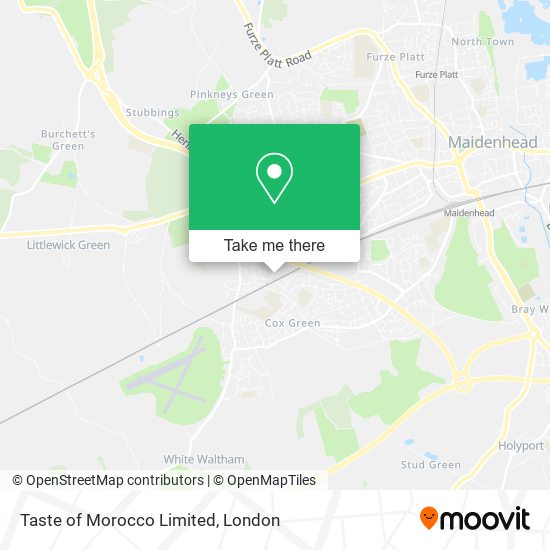 Taste of Morocco Limited map