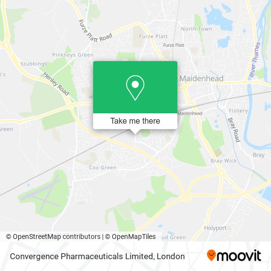 Convergence Pharmaceuticals Limited map