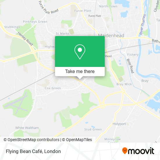 Flying Bean Café map
