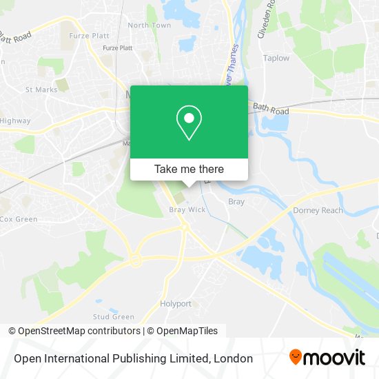 Open International Publishing Limited map