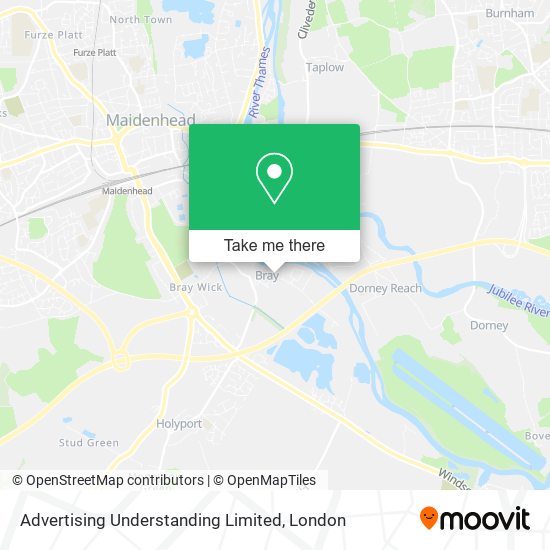 Advertising Understanding Limited map