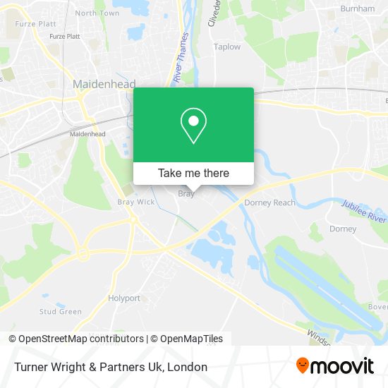 Turner Wright & Partners Uk map