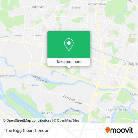The Bigg Clean map