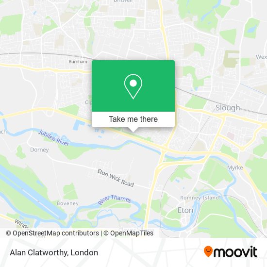 Alan Clatworthy map