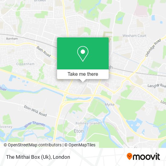 The Mithai Box (Uk) map