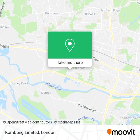 Kambang Limited map