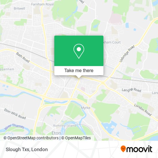Slough Txs map