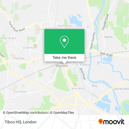 Tibco HQ map