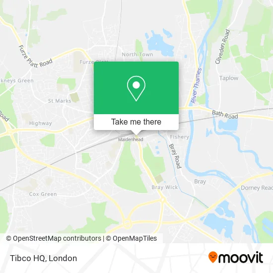 Tibco HQ map