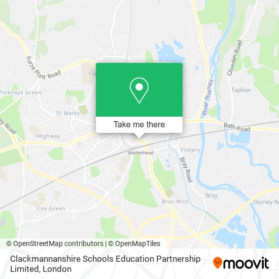 Clackmannanshire Schools Education Partnership Limited map
