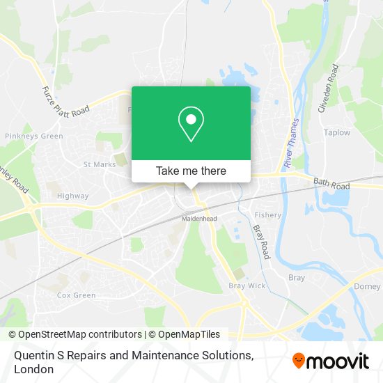 Quentin S Repairs and Maintenance Solutions map