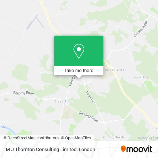 M J Thornton Consulting Limited map