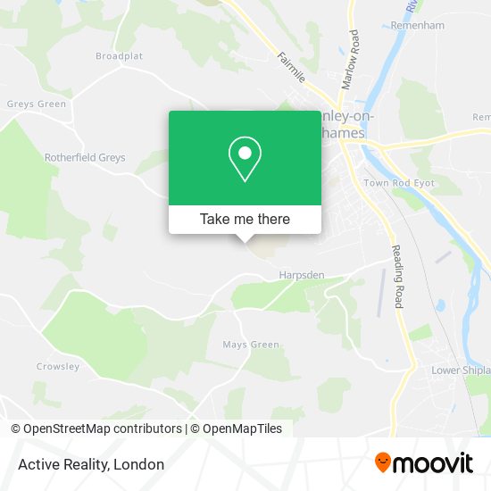 Active Reality map