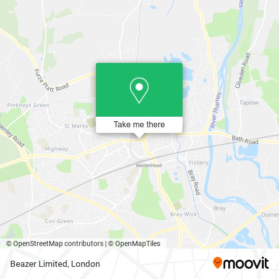 Beazer Limited map