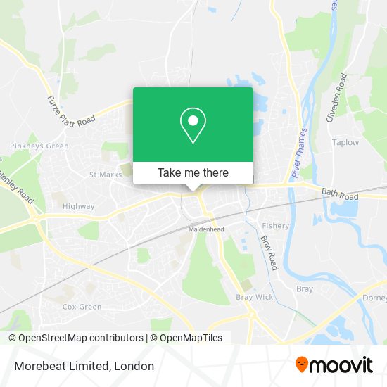 Morebeat Limited map