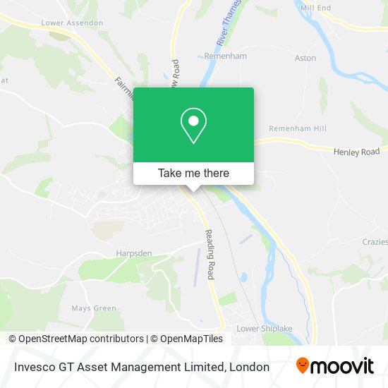 Invesco GT Asset Management Limited map