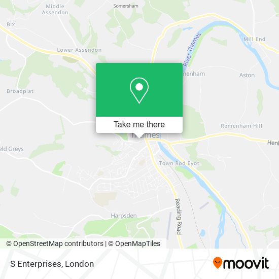 S Enterprises map