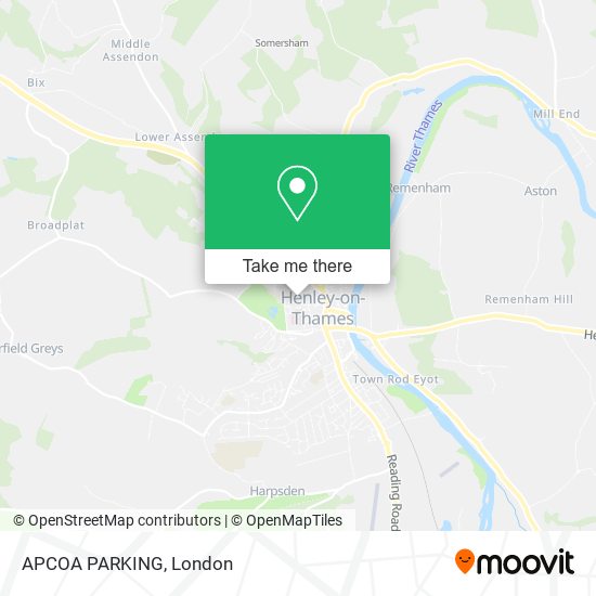 APCOA PARKING map