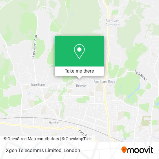 Xgen Telecomms Limited map