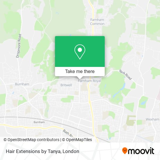 Hair Extensions by Tanya map