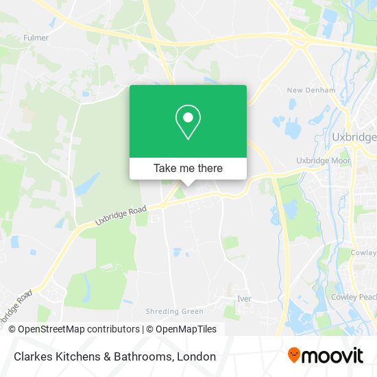 Clarkes Kitchens & Bathrooms map