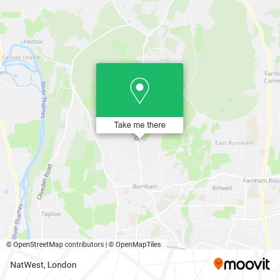 NatWest map