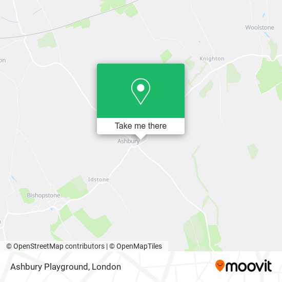 Ashbury Playground map