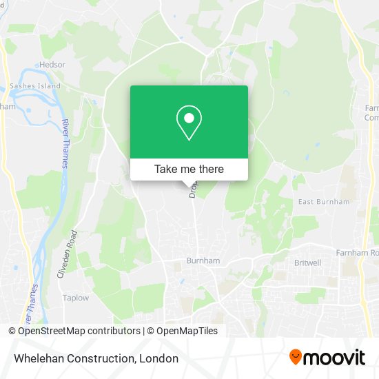 Whelehan Construction map