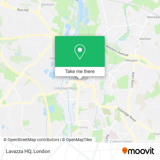 Lavazza HQ map