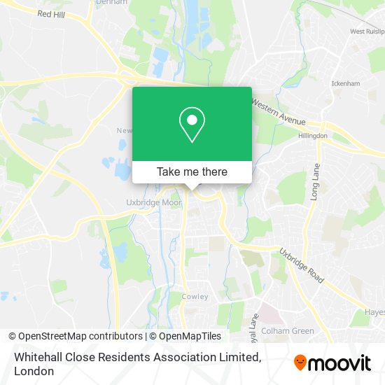 Whitehall Close Residents Association Limited map