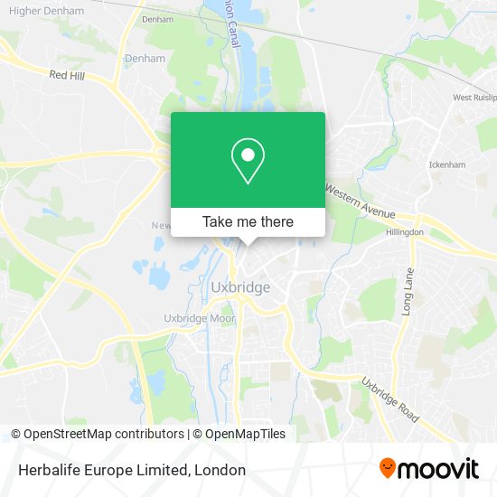 Herbalife Europe Limited map