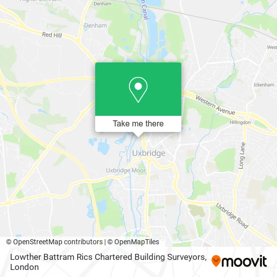 Lowther Battram Rics Chartered Building Surveyors map