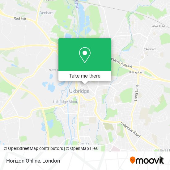 Horizon Online map