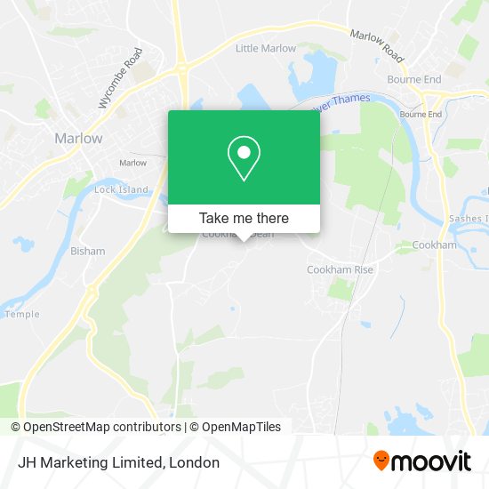 JH Marketing Limited map